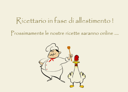 Ricettario Fattoria La Fornace in fase di allestimento !